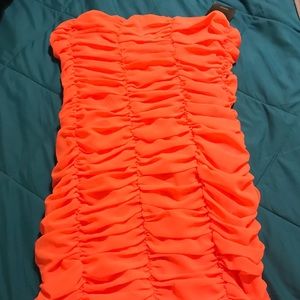 Sassy Coral Mini Dress! Forever 21 NWT!